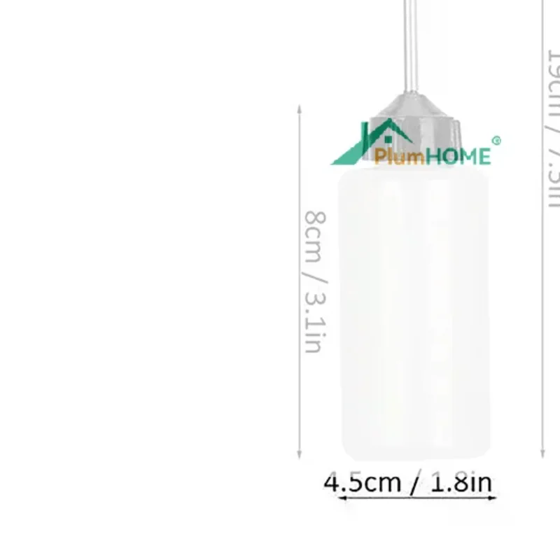 Sewing Machine Oil Bottle Clear White Plastic Spray Nozzle Empty Oil Bottle Oiler Plastic Oiler For Lubricants Oil 120ML