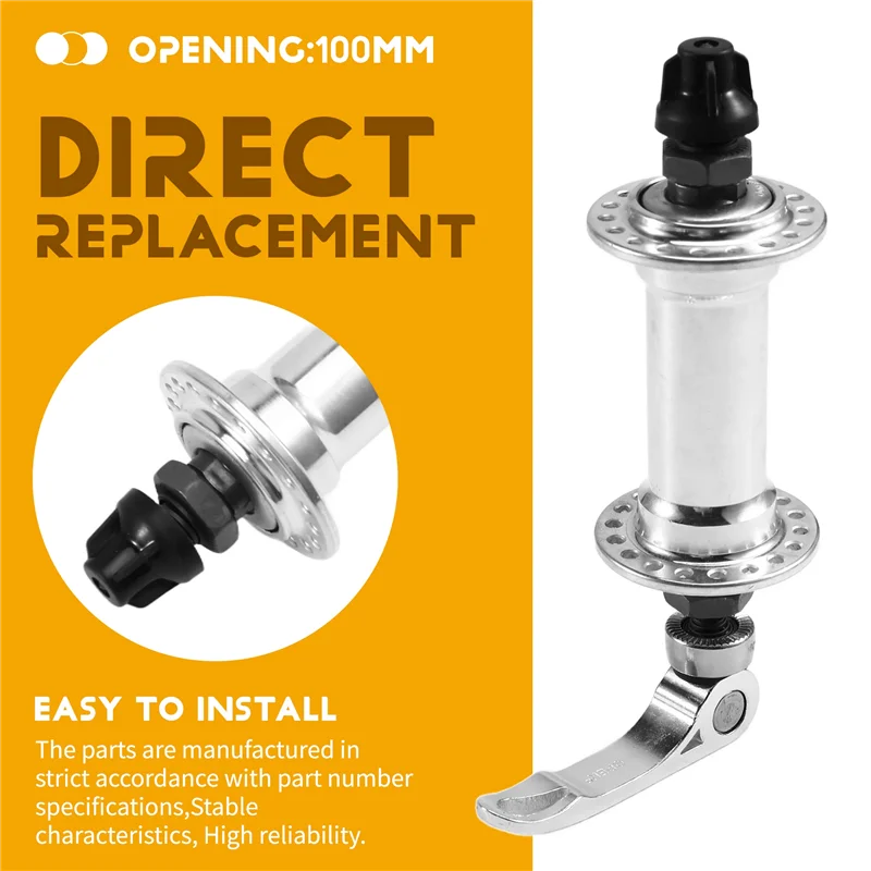 

Integrated 36-Hole Front & Rear Bicycle Wheel Hubs With Curved Flower Drum For Variable Speed Bikes