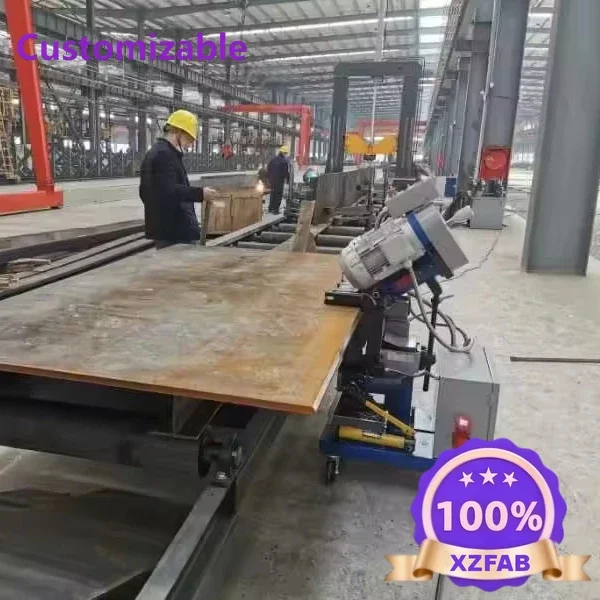 Factory Direct 2026 BC-80 Automatic Portable Steel Plate  Edge Beveling Chamfering Machine with Double Motor