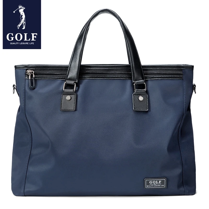 Maletín de GOLF para hombre, bolso de negocios multifuncional, bolso de hombro de gran capacidad, bolso cruzado simplificado, novedad de 2023