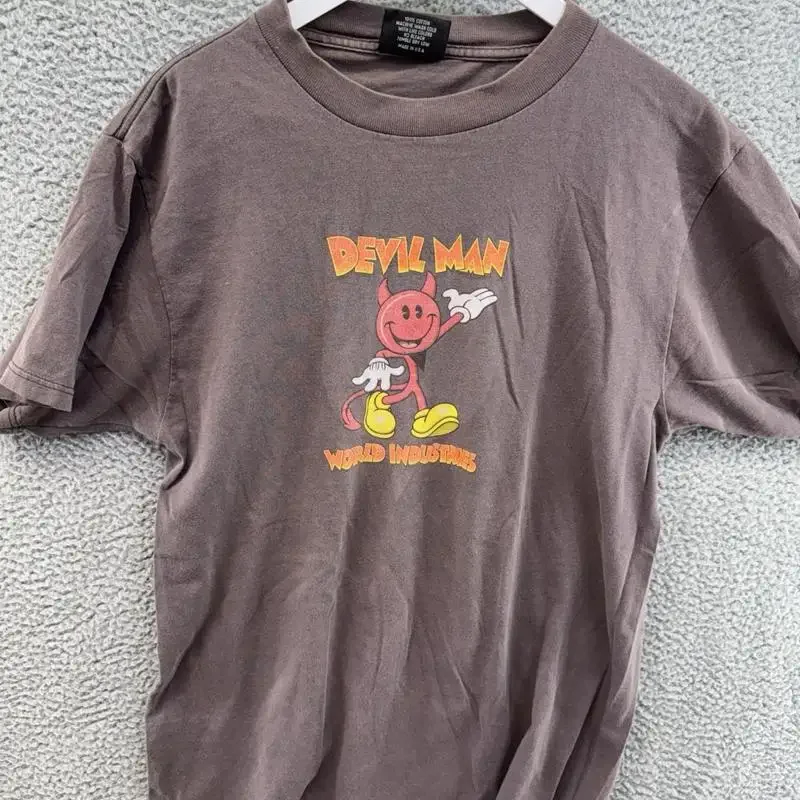 World Industries Brown Grapic Print T Shirt Men Size L POG
