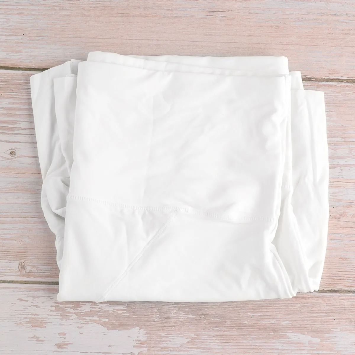 Women High Waist Safety Shorts Ice Silk Under Dress Anti Chafing Stretch Breathable Soft Undershorts White XL