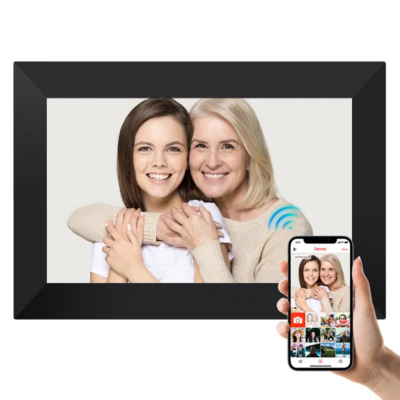 

Smart Cloud Photo Frame With WiFi & MP3 Touchable Digital Photo Album Mobile App Video Playback Hot-Selling Cross-Border