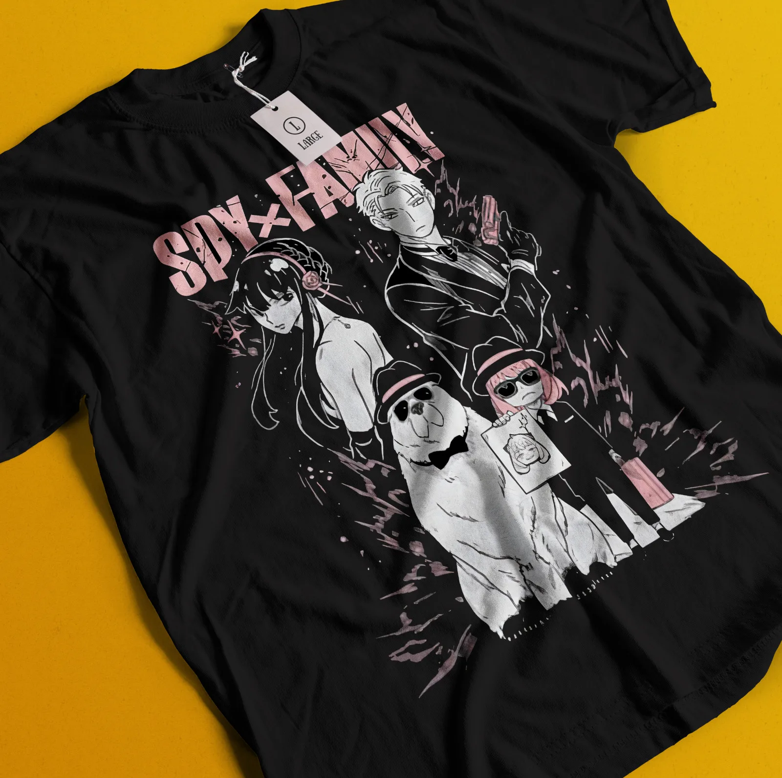 

Spy X Family T-Shirt Anya Tshirt Loid Yor Forger Shirt Bond Sylvia Tee Damian