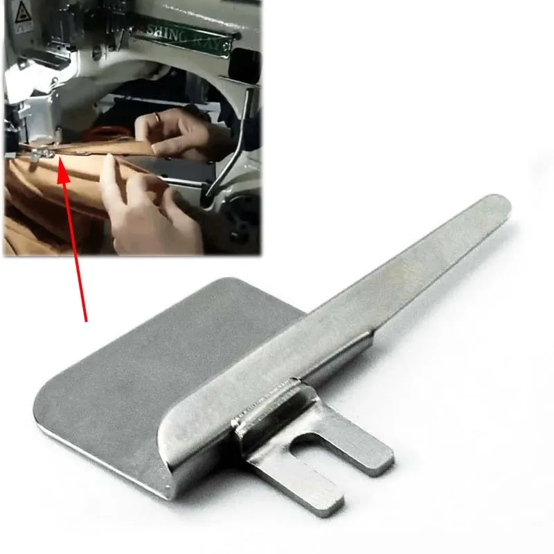 Lap Seam Folder/Fabric Guide Device Fit Pegasus FS600, FS700, Yamato FD-62, ShingRay FW740 Feed-Off Arm Flat Seam Sewing Machine