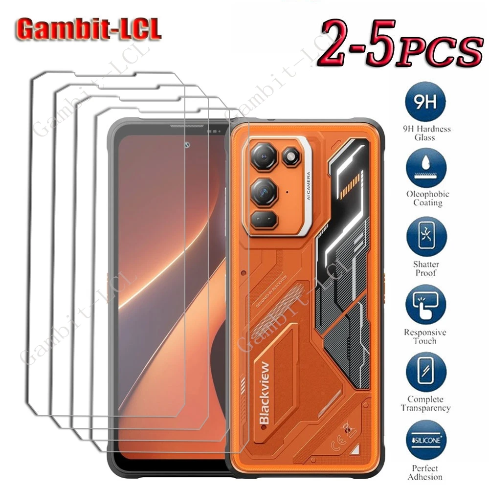 2-5PCS 9H HD Tempered Glass For Blackview Fort 5 6.78" ON BlackviewFort5 Fort5 Fort200 200 Screen Protector Cover Film