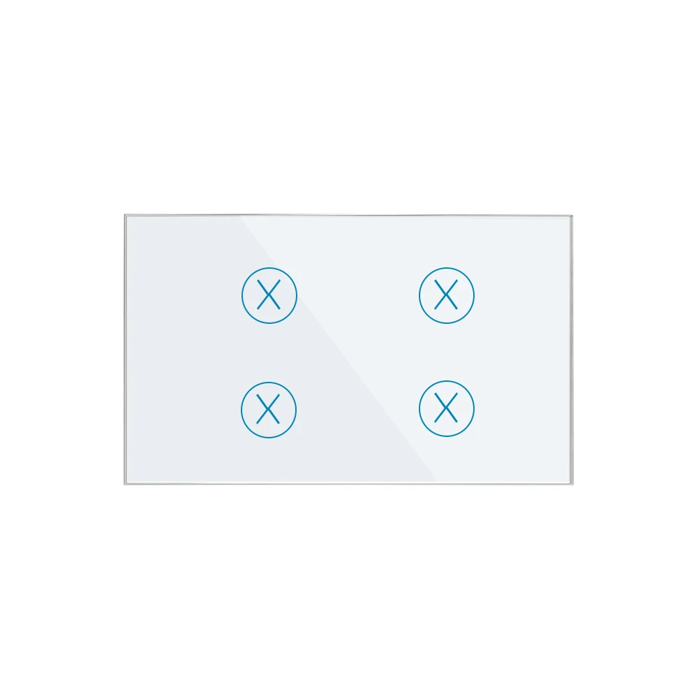 Shawader WiFi Tuya переключатель штор США сенсорные рулонные жалюзи контроллер двигателя приложение Smart Life дистанционное управление через Alexa Google Voice