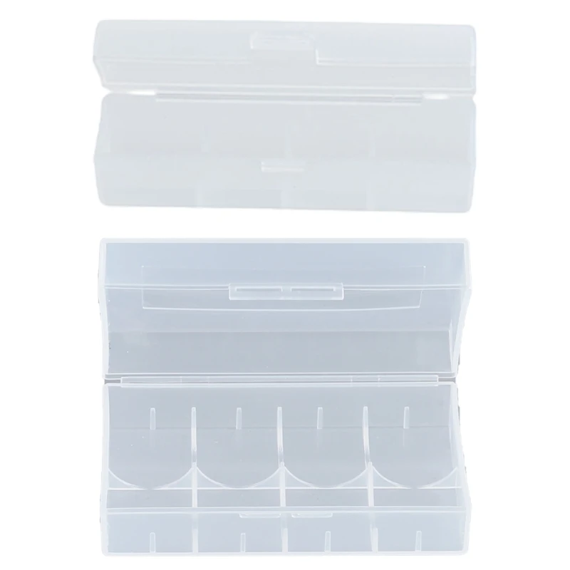 R91A Plastic Battery Container for 21700 Battery Storage Safeguards Your Batteries from Short Circuit Accident Drop Box