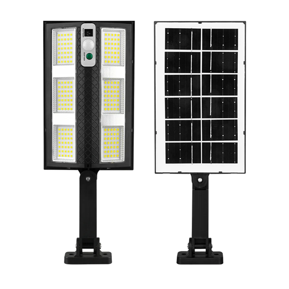 Motion Sensor Street Light, IP65 impermeável, ao ar livre, luz solar do jardim, quintal, garagem, pátio, varanda