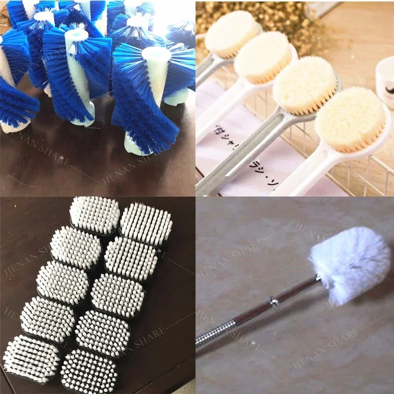 Cnc Wire Wheel Brush Tufting and Drilling Machine Brushing Machine for Wood