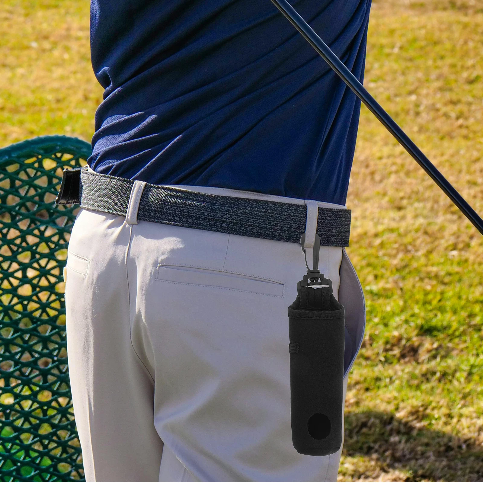 

2 PCS Golf Bag Accessory Accessories Storage Case Ball Carrier Bags for Travel Pouch