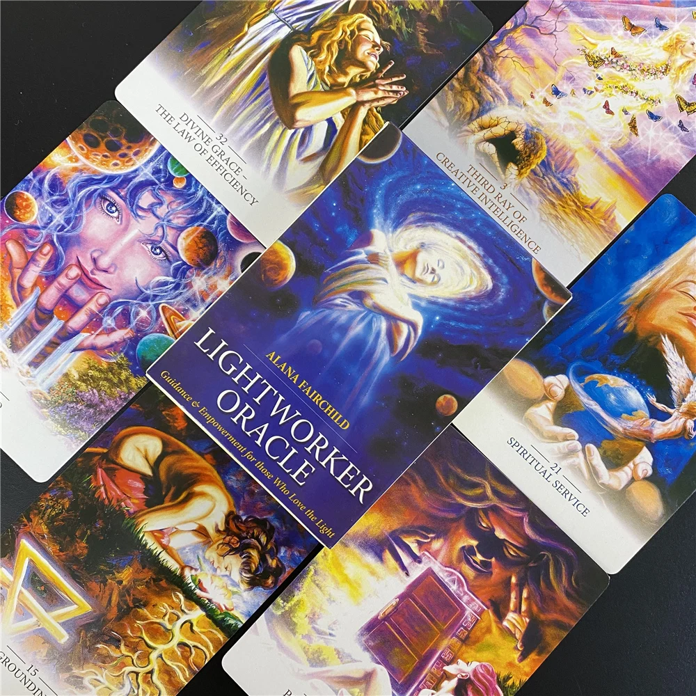 Light Worker Oracle Tarot Cards Divination Deck