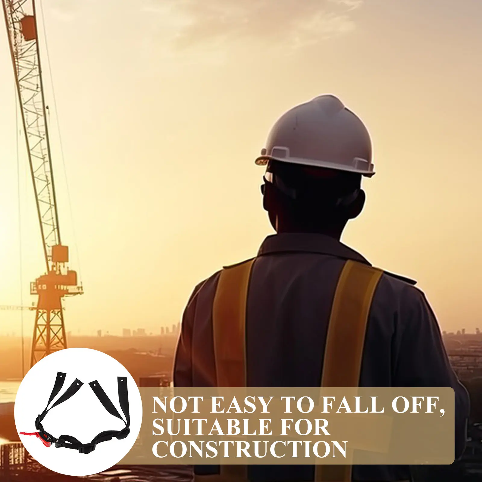 

Hard Hat Safety Chin Strap Hardhat Liner Replacement Hats Accessories Universal Belt Straps for