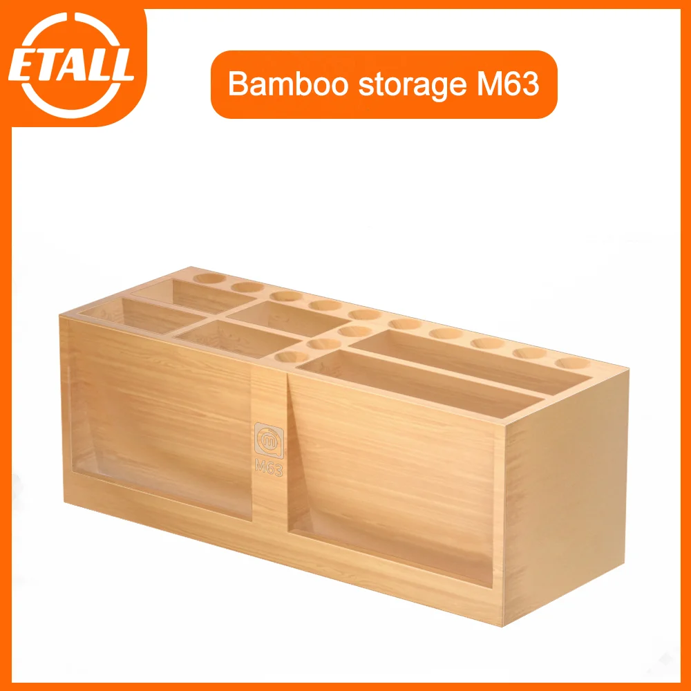 Suit to AMAOE Bamboo storage M63/ rotary screw tool holder tweezers steel mesh mobile phone maintenance tool storage box