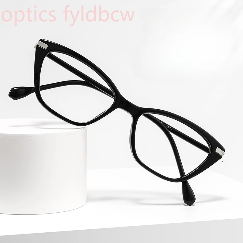 

51-17-148 Wind Cat Eye Myopia Glasses Optical Prescription Personalized Myopia Far Astigmatism Women's Glasses +100 +125 +150 -2