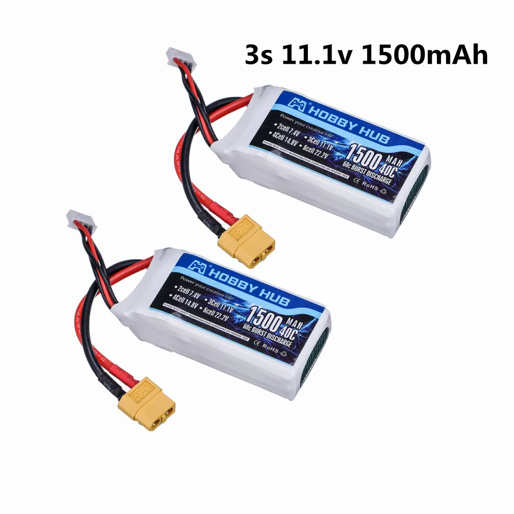 3s 11.1v 1500mAh 40C Lipo Battery for RC Car Airplane Quadcopter spare parts 3s lipo battery 11.1 V battery for RC toys