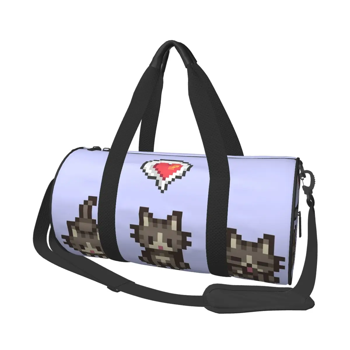 

Stardew Valley Grey Grey Cat Большая спортивная сумка Водонепроницаемая дорожная сумка Duffle Сумки Сумка для фитнеса