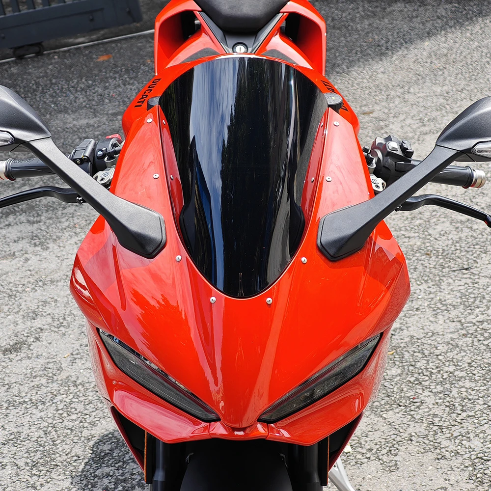 Fit for Ducati Panigale V2 2025 2026 Motorcycle Windshield Windscreen Screen PanigaleV2