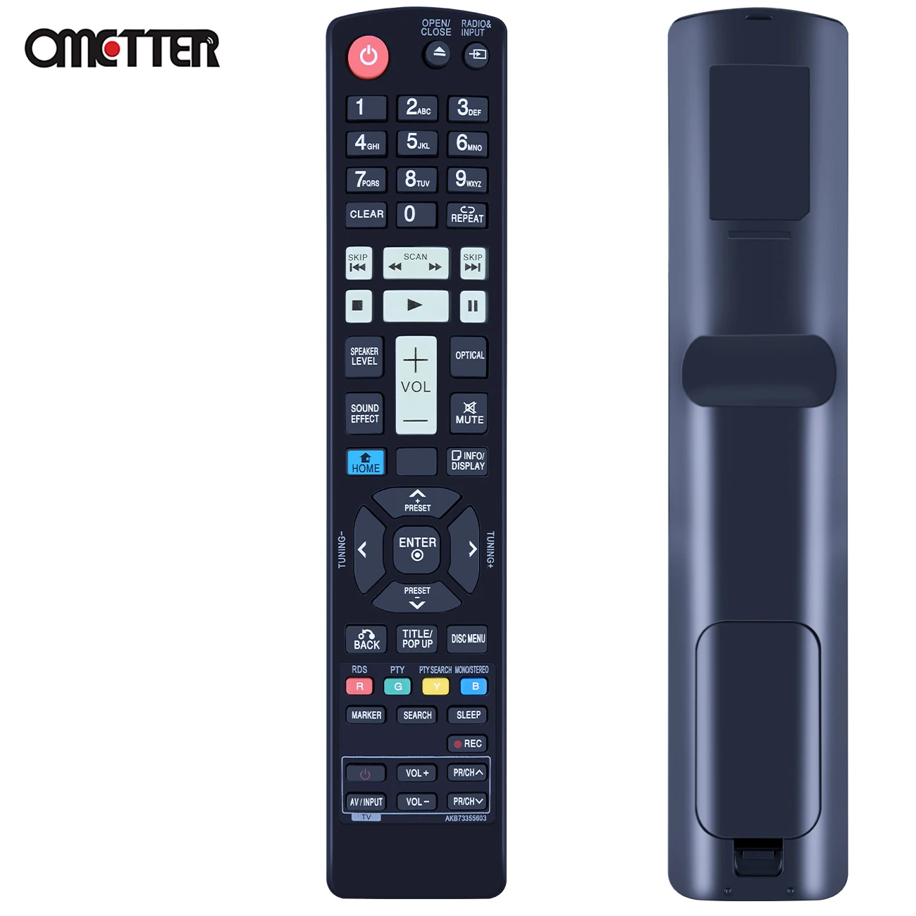 Nowy pilot zdalnego sterowania AKB73355603 do blu-ray systemu hi-fi FX166 FXS166V FX165DAB