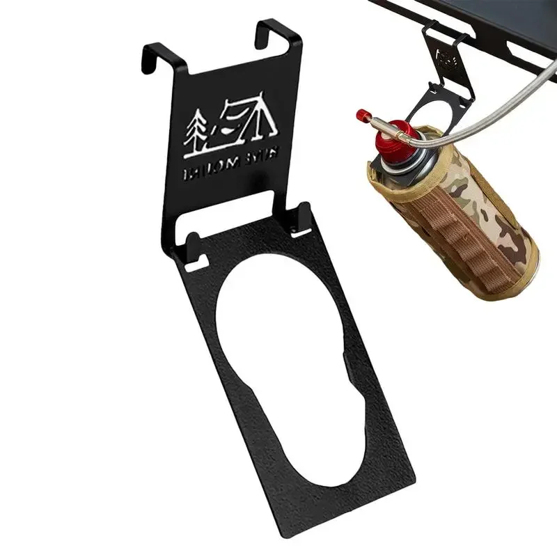

Hang Gas Canister For Camping Tables Hook Stainless Steel Stove Tank Hanger Hook Outdoor Camping Table Gas Stove Tank Organizer
