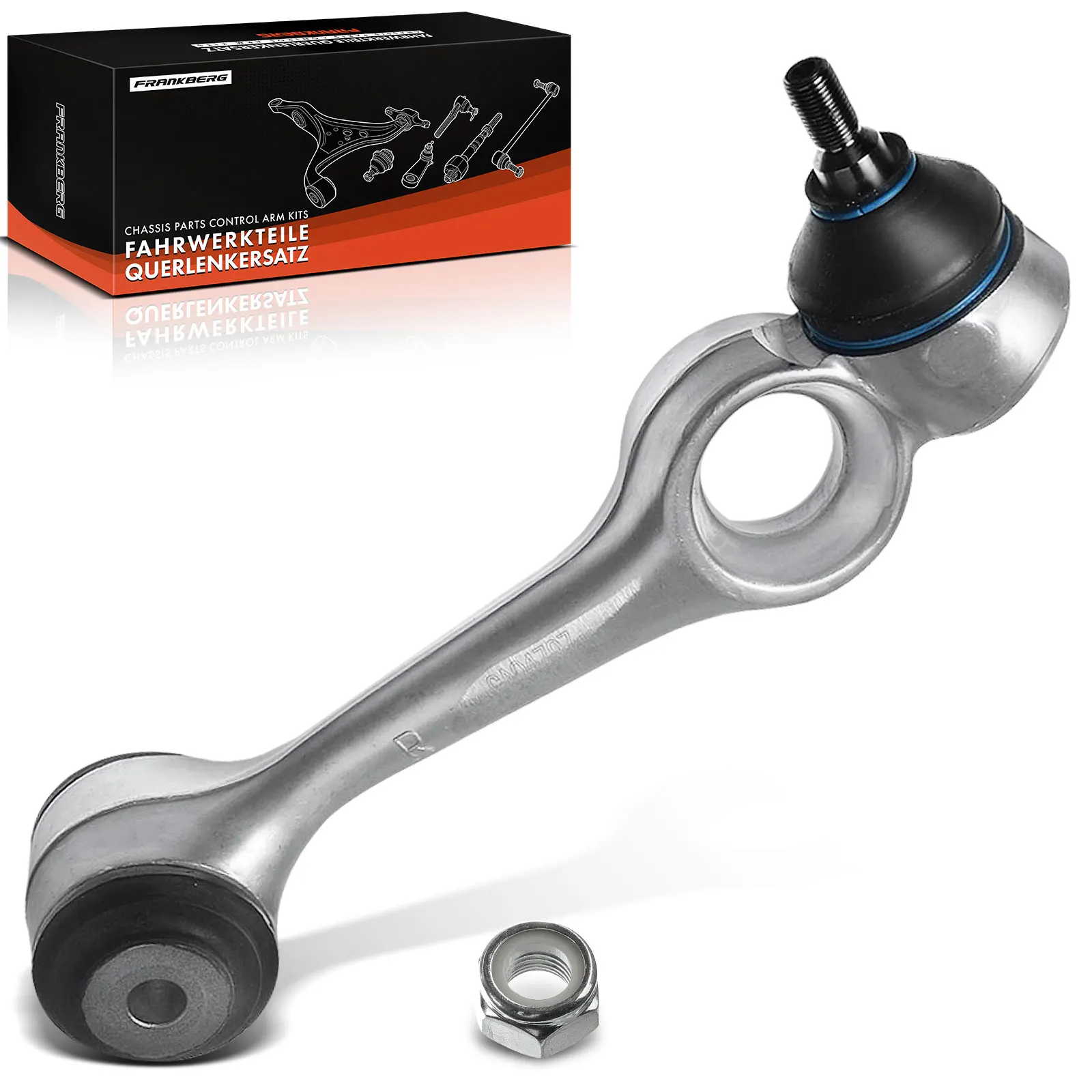 Frankberg 1x voorwielophanging draagarm voor Mercedes-Benz 123 Sedan W123, 123 Estate S123, Coupé C123, S-Klasse W116, 520-755