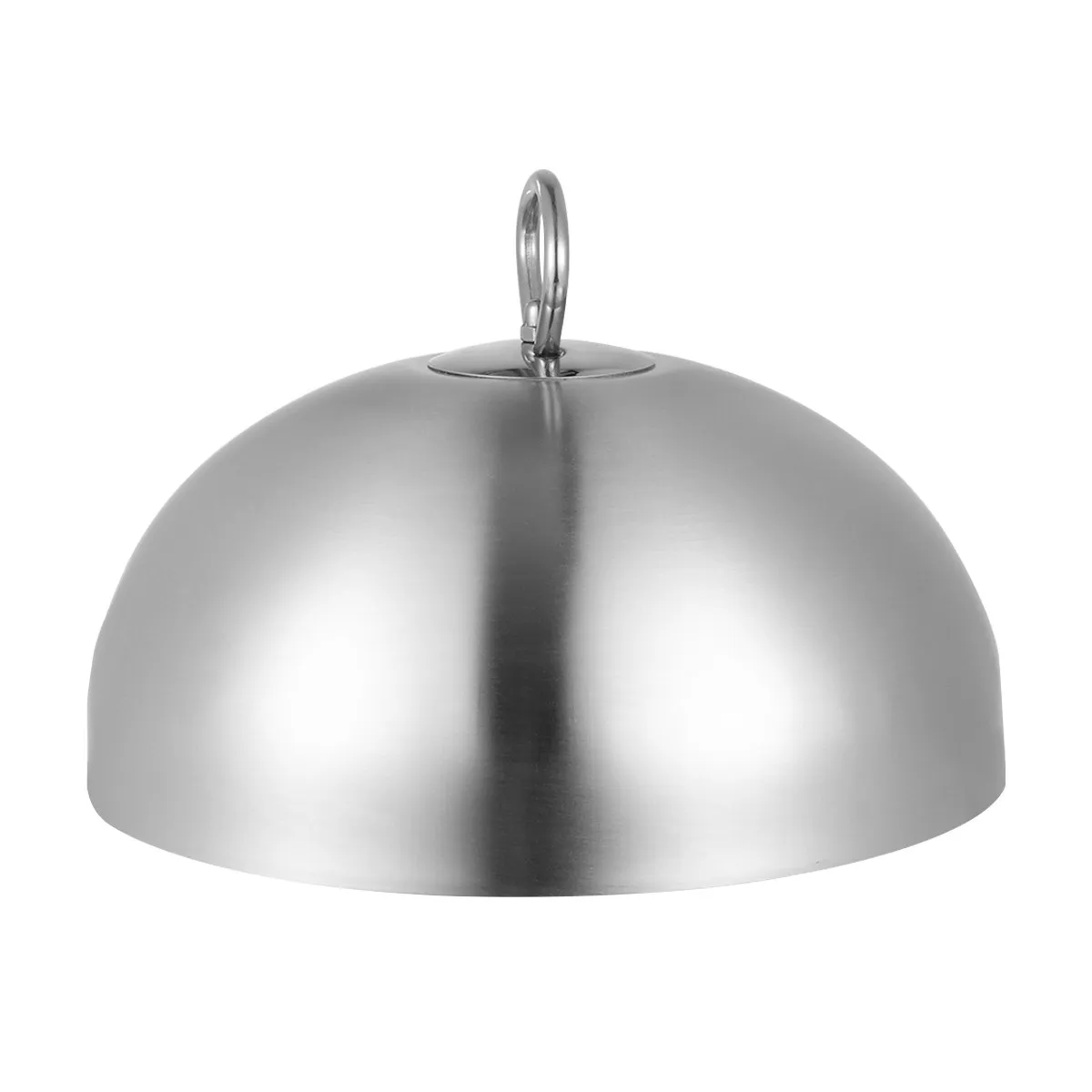 Stainless Steel Dome Lid Cover 26cm – Oil-Splatter Resistant Heatproof Cloche for Steak, Grilling & Restaurant Cooking