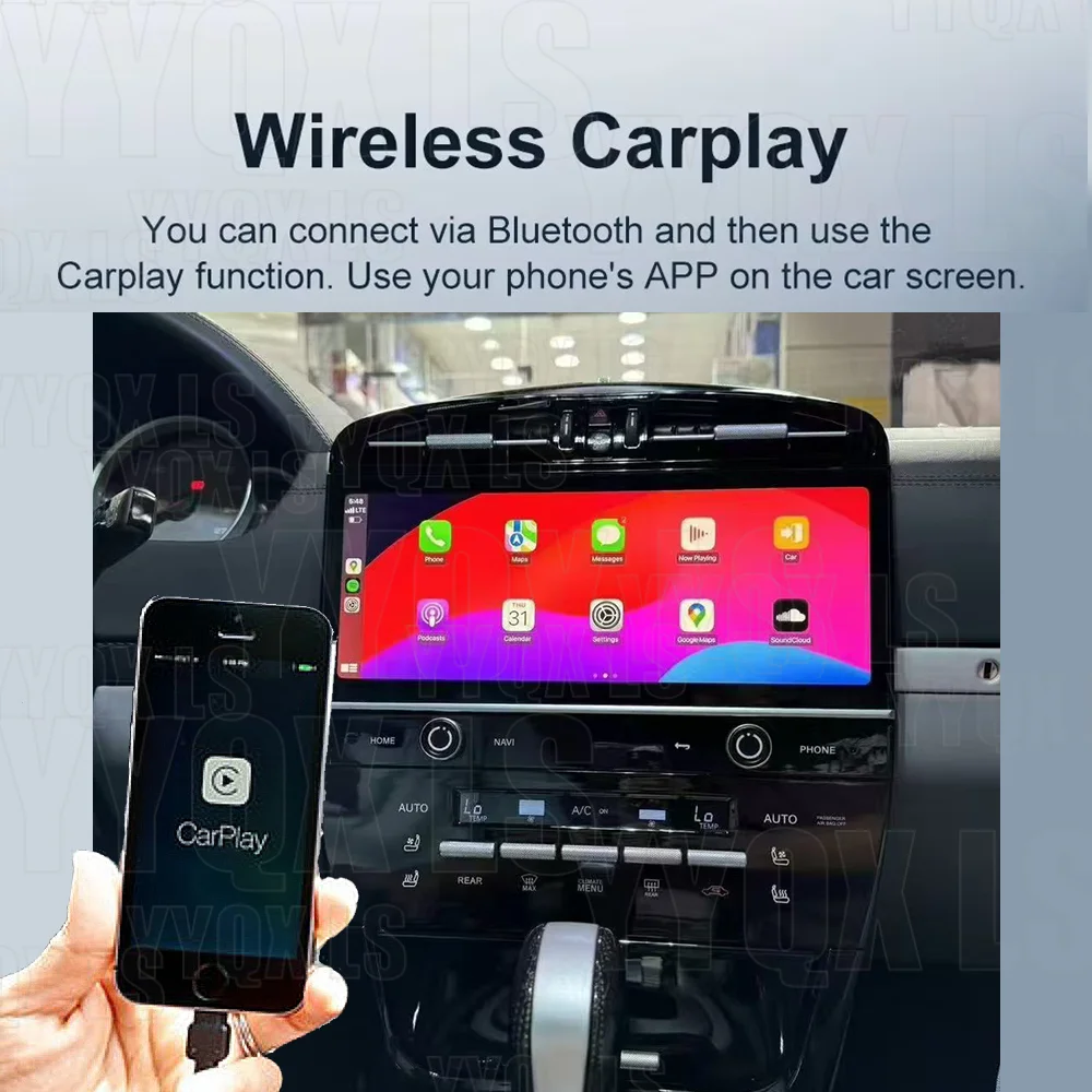 12.3''Navigation 8 core For Porsche Cayenne 2003~2008 Car Radio Multimedia Player Android Auto GPS Navigation Wireless Carplay