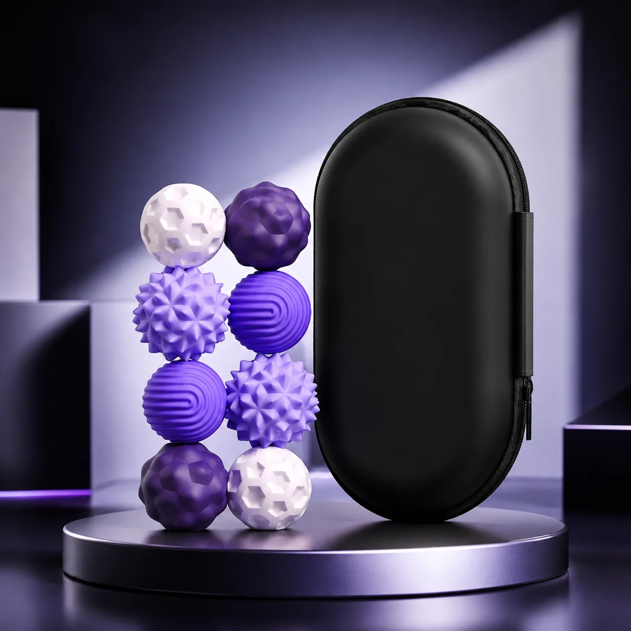 

4/8pcs Magnetic Toy EDC Anti Stress Relief Fidget Toys Sensory Magnet Balls for Adult Desk Office Autism ADHD Anxiety Antistress