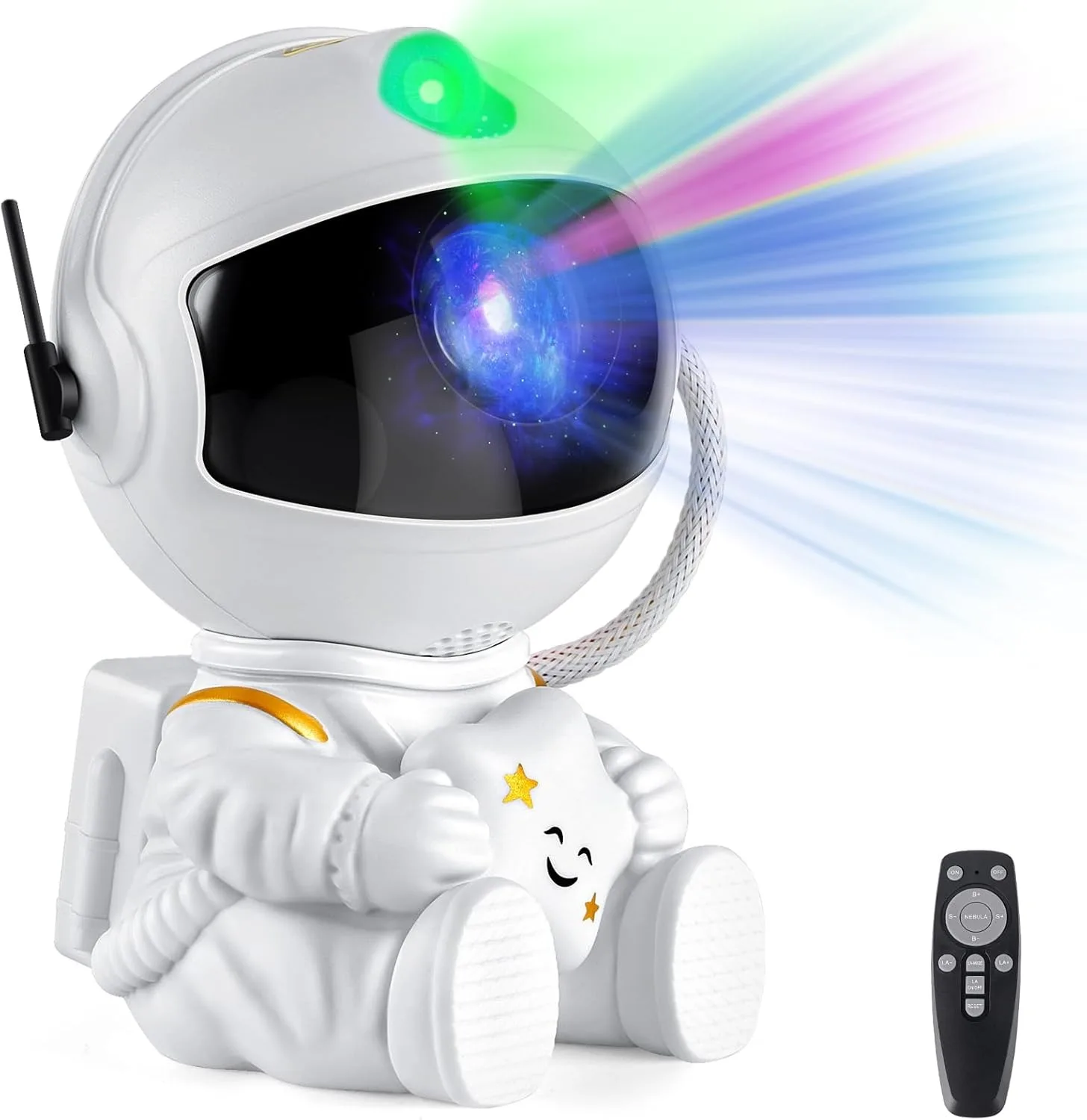 Galaxy Star Projector Nachtverlichting, Sterrenhemel, Astronaut Sfeer LED Lamp Decoratief Slaapkamer Plafond voor Kinderen Kinderen Geschenken