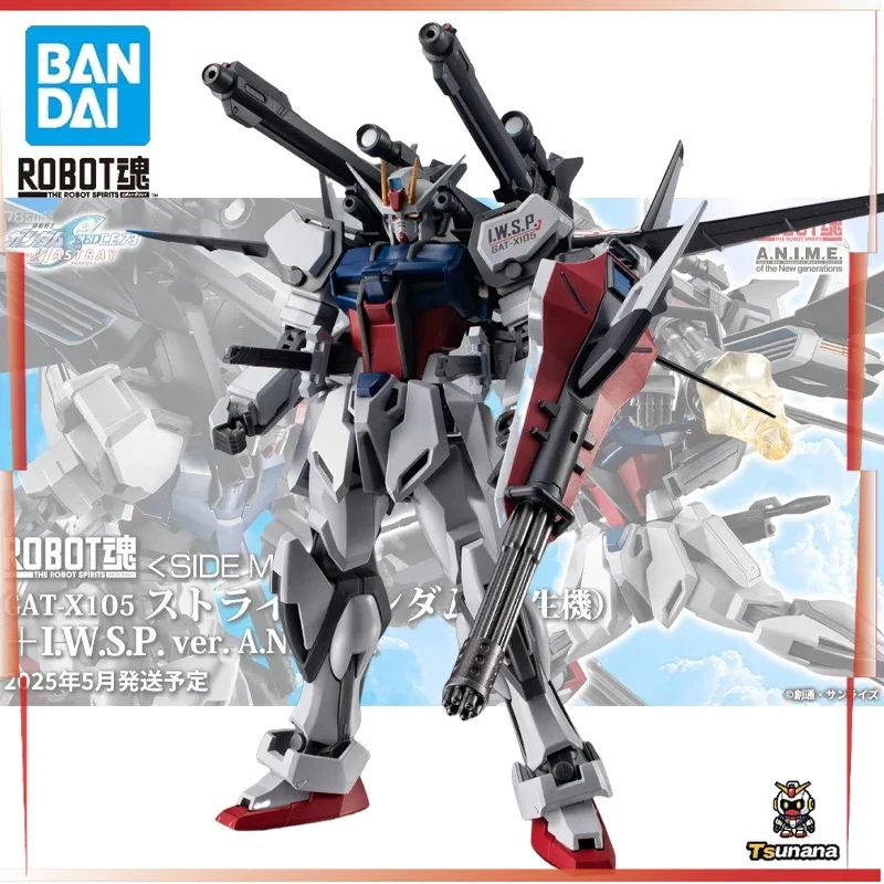

Оригинальная фигурка BADNAI ROBOT GAT-X105 Strike Gundam GAT-X105 STRIKE GUNDAM + IWSP P202QX I.W.S.P, собранная модель игрушки в штучной упаковке