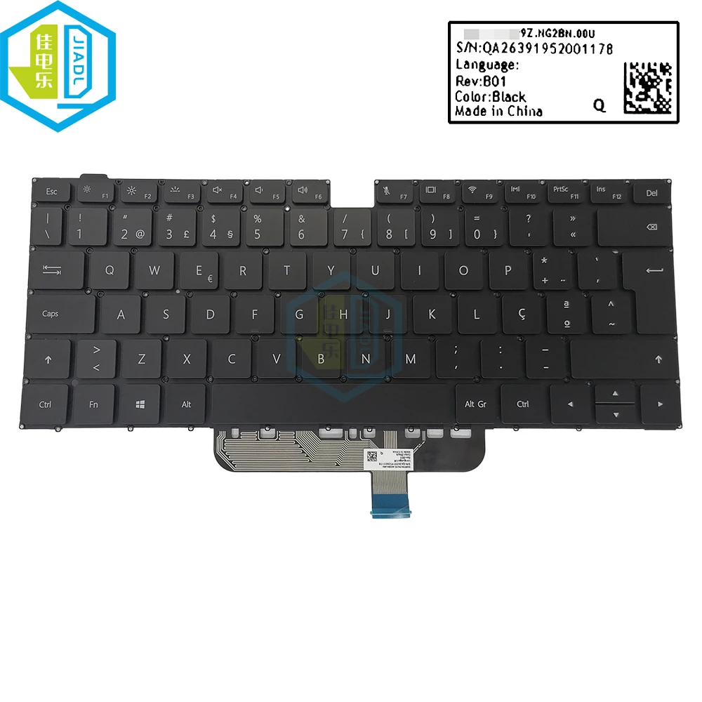 US TR PO SP UK Keyboard For Huawei MateBook D14 D15 D14 KLW-W09 W19 BOHL-WFP9 BOB-WAE9P BOH-WAQ9R With Backlight Keyboards
