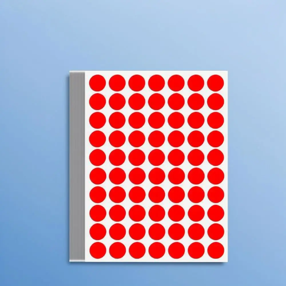 Mini Round Numeric Stickers For Organizing Files Warehouse Inventory Sorting Identification Self Adhesive Labeling Solution