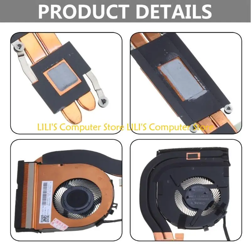 A52B CPU Fan Graphics Card Cooler Radiator For ThinkPads T470 T480 SWG-WN-2 FAN