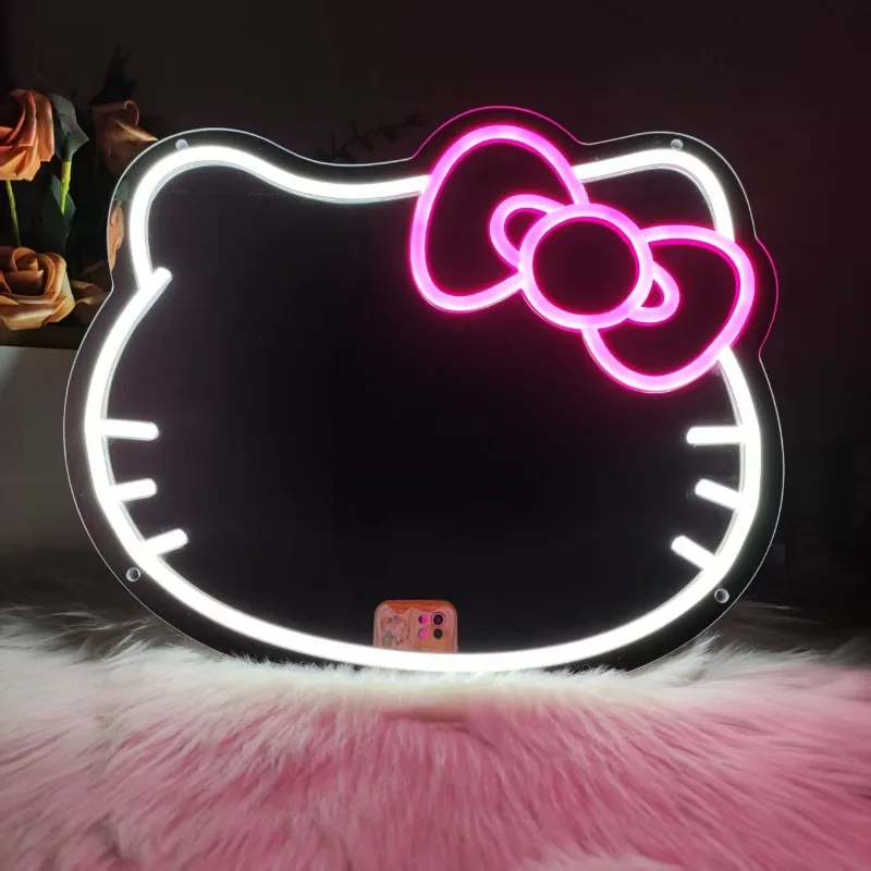 

Зеркальная неоновая вывеска LED 35x30см USB