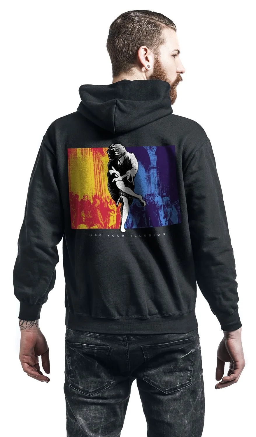 Use Your Illusion Boxed _ Guns N' Roses Hoodie 2026 Autumn and Winter High-end Luxury Is for Both Men and Women Top Y2k