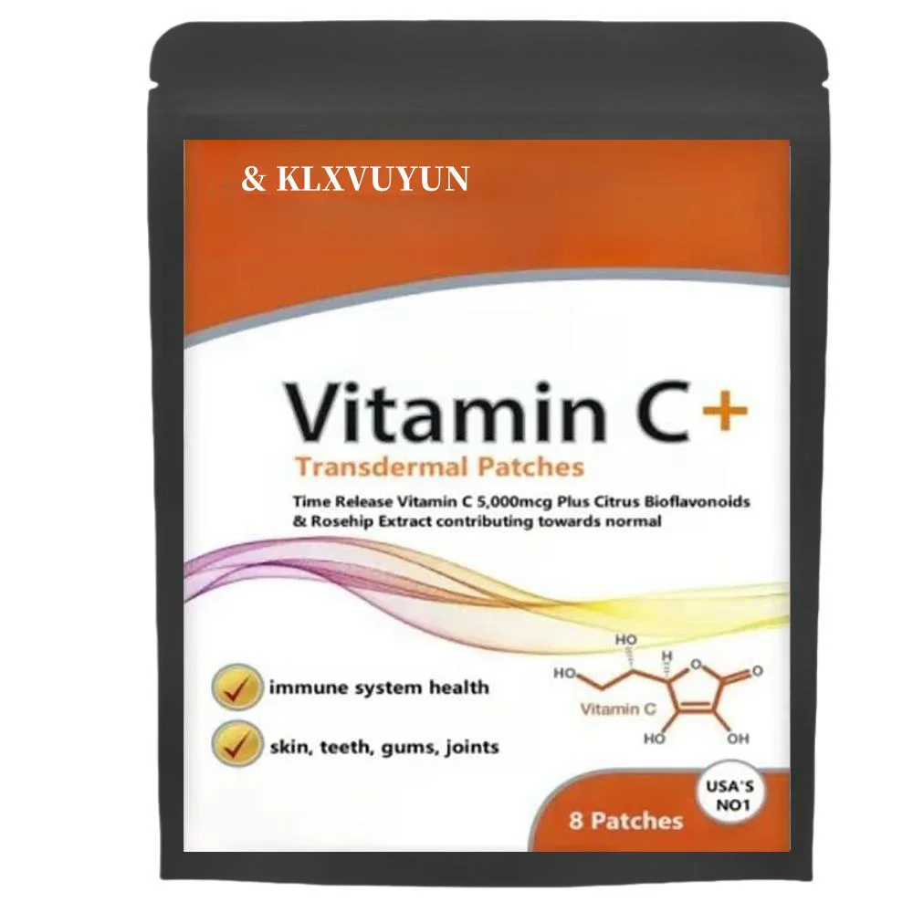 

Vitamin C+ 5,000mcg - With Rosehip+bioflavonoids - 32 Transdermal Patches. Patches Made In Usa.