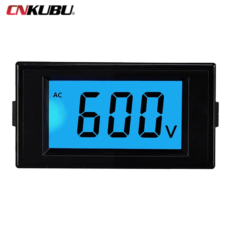 D69-22 AC/DC8-12V AC Voltage Digital Display Meter Isolated Power Supply LCD Digital Display AC 0-200V600V High Precision