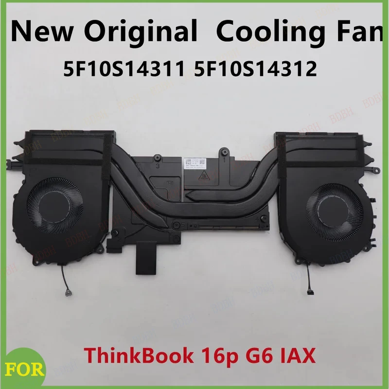 bdbhnew-originale-per-laptop-lenovo-thinkbook-16p-g6-iax-ventola-di-raffreddamento-cpu-dissipatore-di-calore-radiatore-fru-pn-5f10s14311-5f10s14312