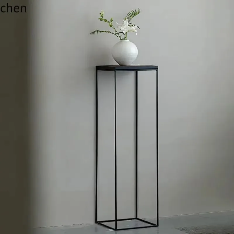 D20 - Handmade Iron Art Flower Stand Floor Rack Decorative Space Tea Room Ornament Flower Tle Side Tle Rack