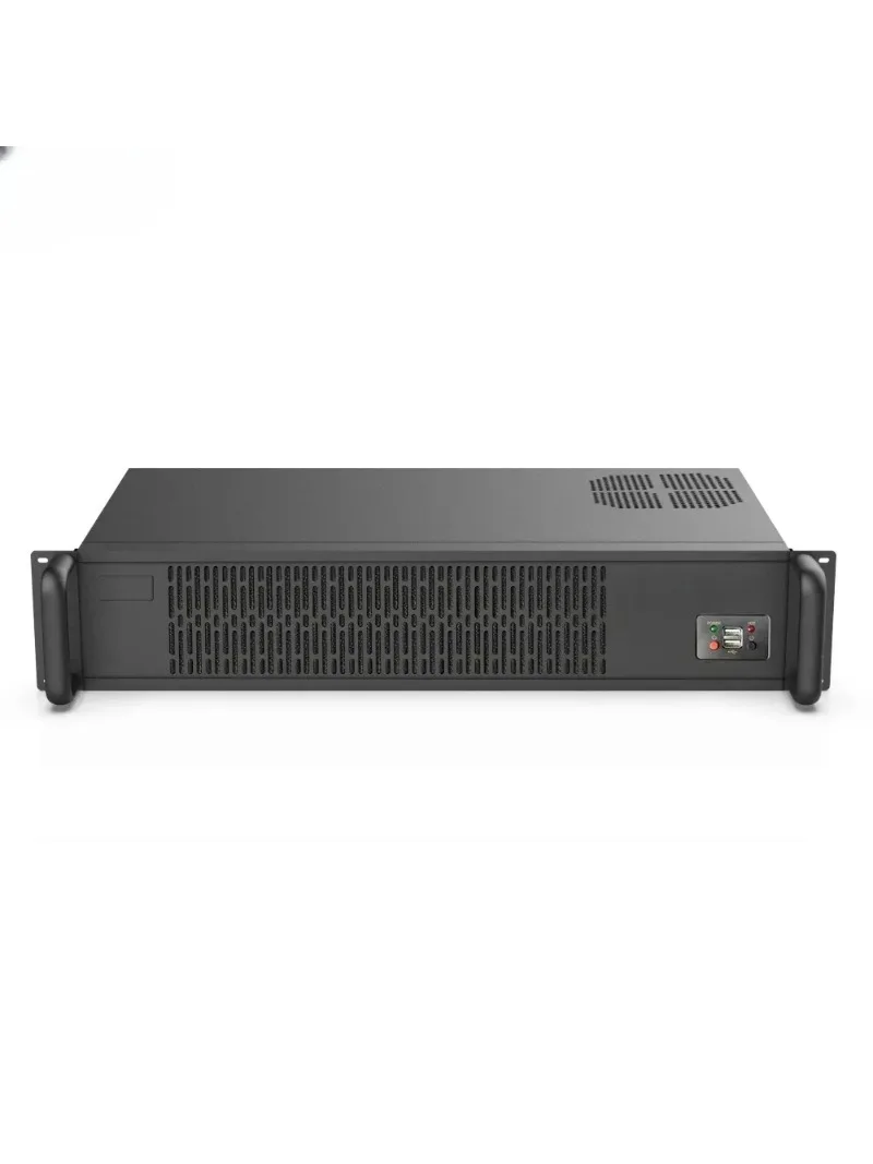 2u Chassis Mini Industrial Server in-line HDD Enterprise Hotel Air Cooled Quiet Simple Fan