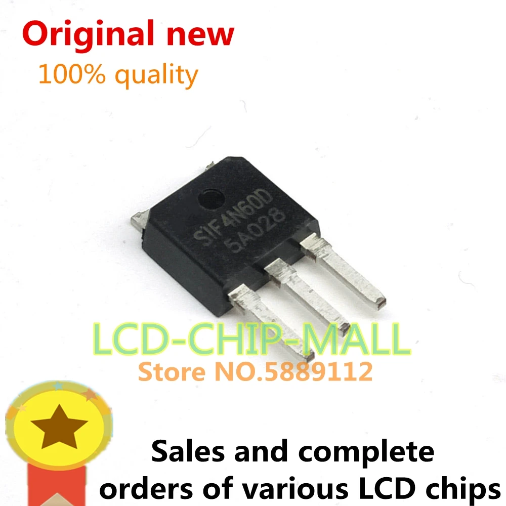 1PCS SIF4N60D SIF4N60 TO-251 in stock 100%good 100% quality
