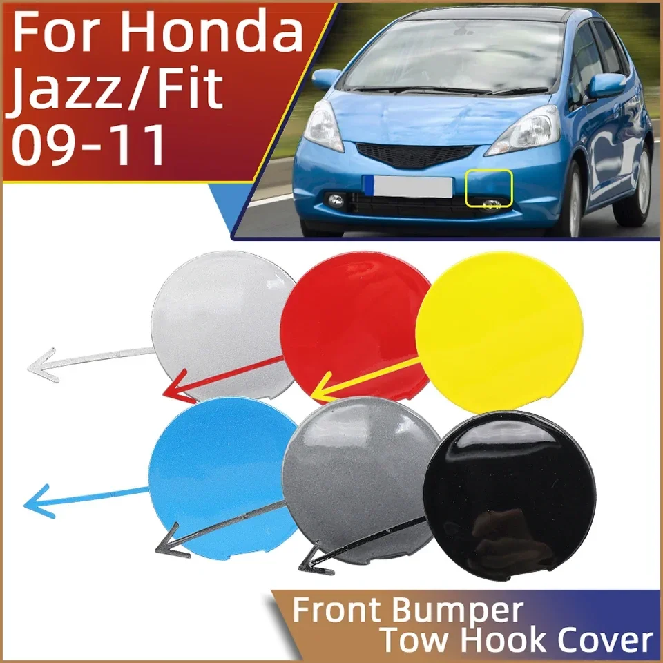 

For Honda Fit / Jazz GE 2009 2010 2011 71104-TF0-000 Car Front Bumper Towing Hook Cover Lid Tow Hook Eye Trailer Cap Garnish