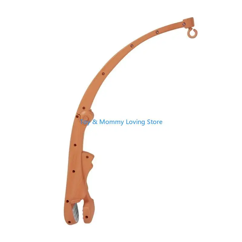 Y1QF Baby Bed Toy Holder Pasgeboren Crib speelgoed voor baby Mobile Crib Muziekbox Arm Bracket Grain Ratels