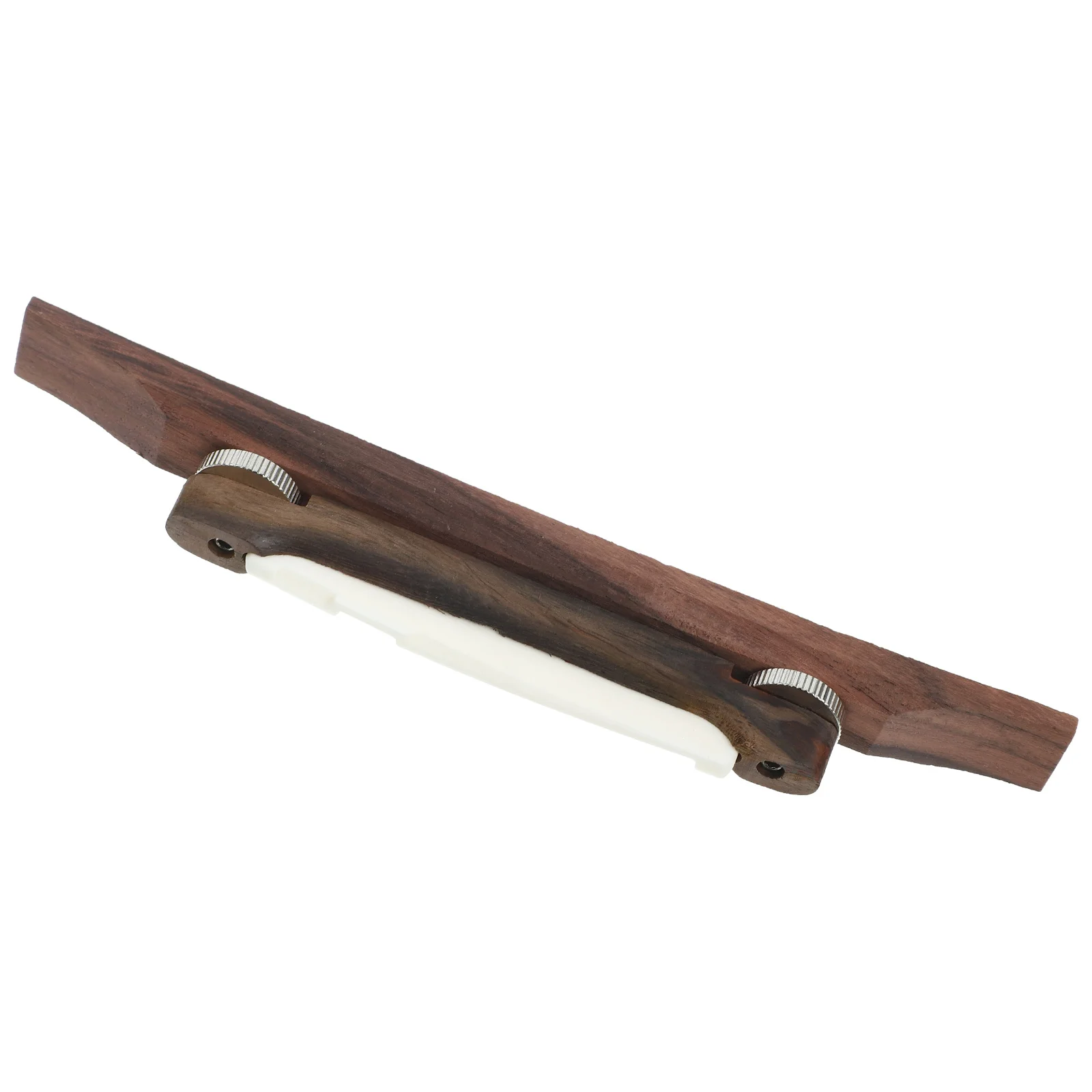 

Adjustable Rosewood Guitar Bridge 15.6X1.5X2.4Cm Jazz Mandolin Part Bridge Tailpiece Luthier Guitar Parts
