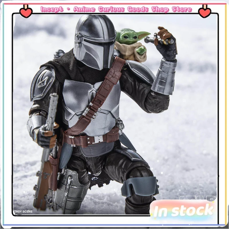 

In Stock Hasbro Star Wars Manda Grogu 6-inch Articulated Movable Luxury Set Collectible Gift Birthday Toy