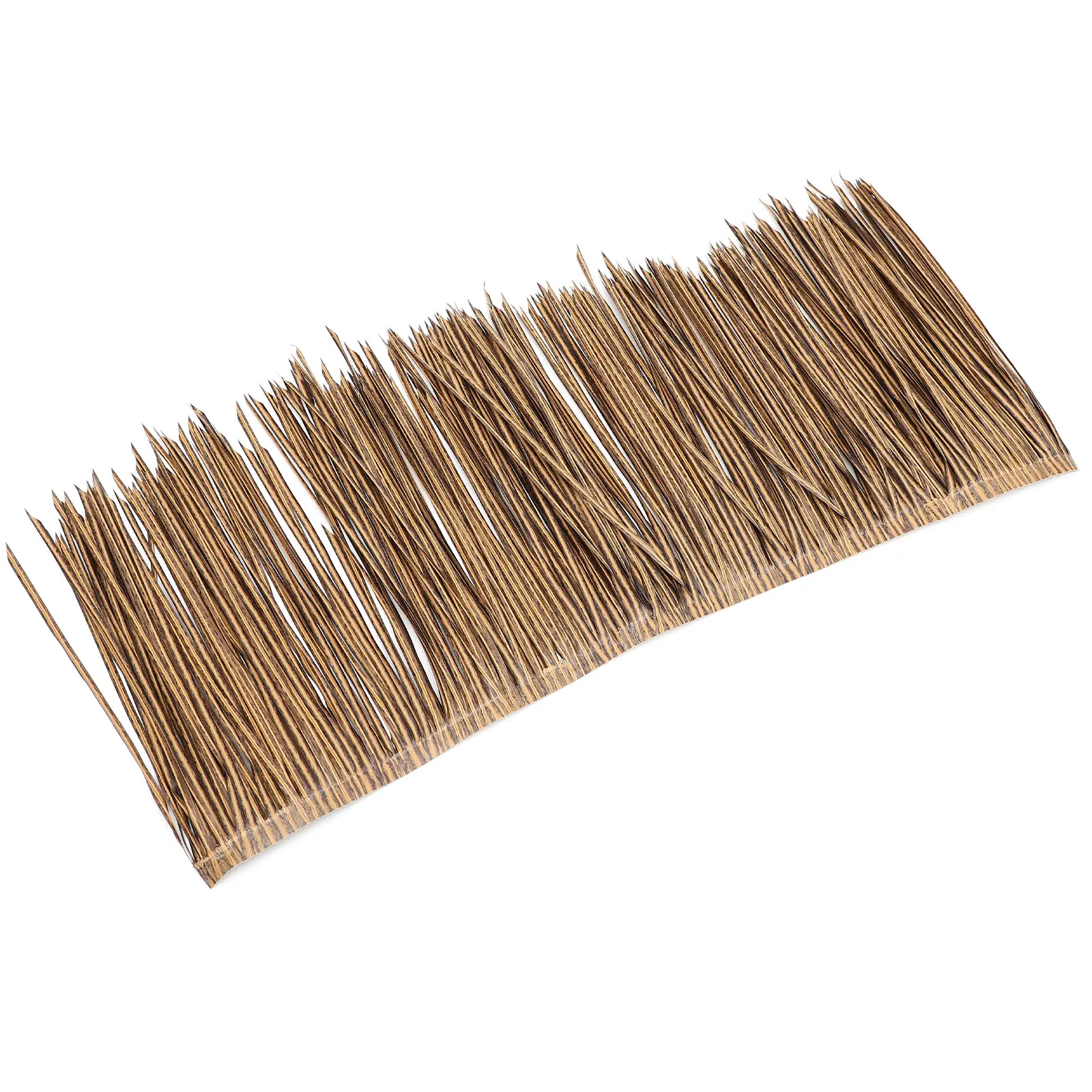 

Artificial Straw Roof 0.5x1m Flame Retardant Decorative Thatch Mat DIY Mexican Roof Simulation Grass Garden Fence Screening