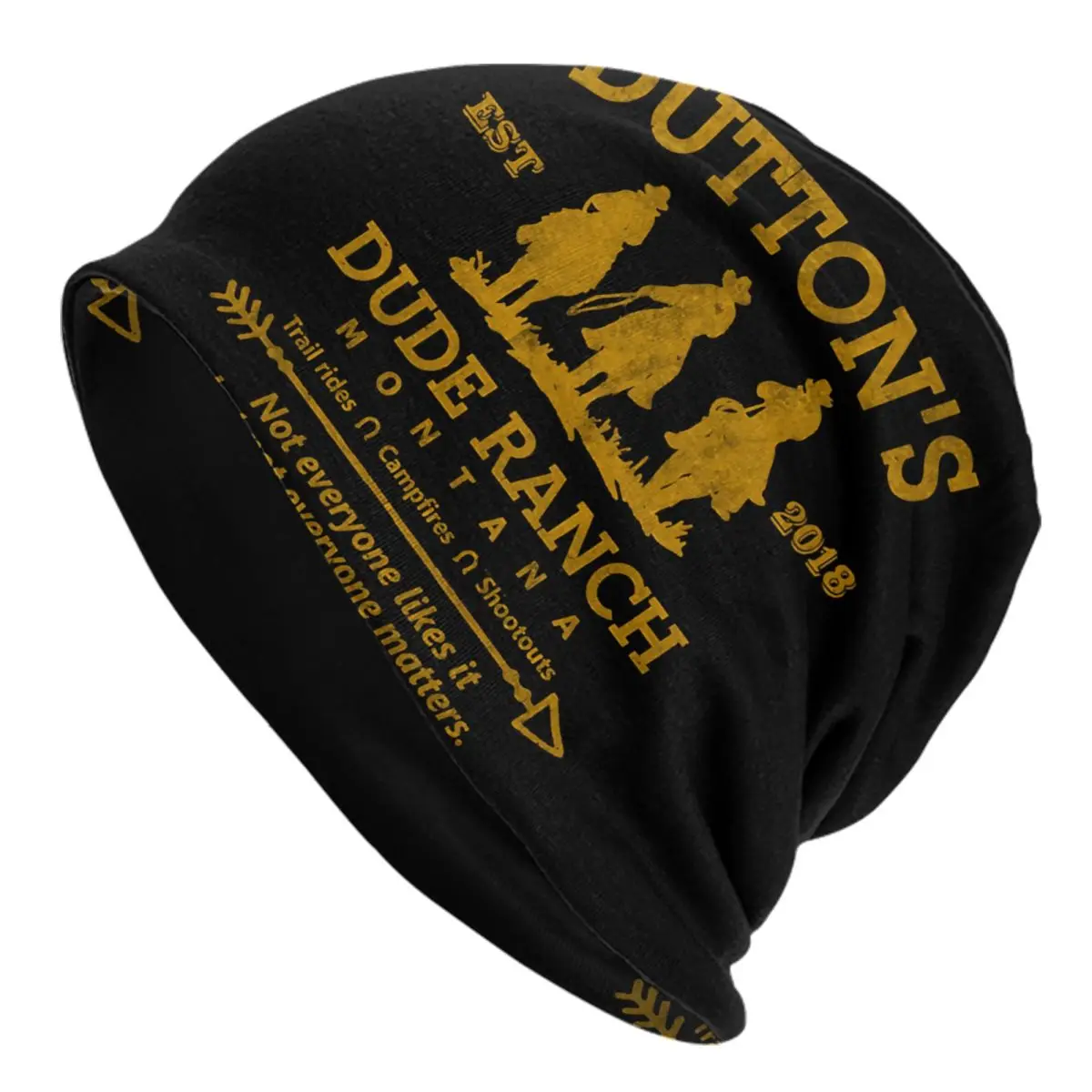 Yellowstone Dutton Ranch Arrows Beanie Cap Winter Warm Bonnet Homme Knit Hats Fashion Outdoor Skullies Beanies Hats Men Women