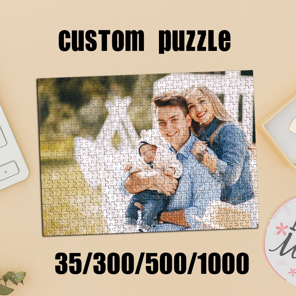 35/300/500/1000 Stück personalisiertes, individuelles Fotopuzzle zum individuellen Gestalten für Outdoor-Camping. Dieses personalisierte Puzzle kann ein einzigartiges Geschenk für Sie sein