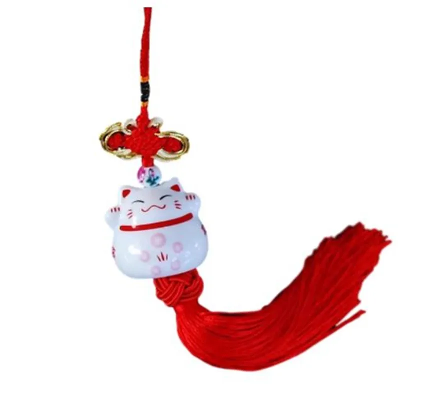 Automotive supplies China Lucky Cat Cat Pendant car Jushi car ornaments Safe trip wherever you go