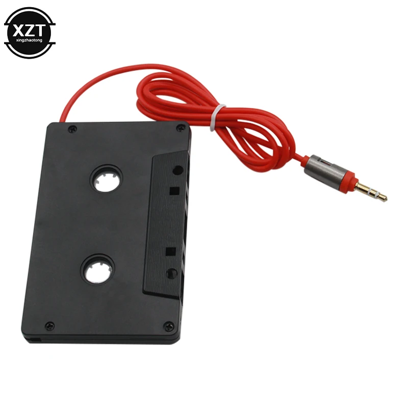 NEW Car Cassette Tape Adapter 3.5mm Car AUX Audio Tape Cassette Converter For Phone Car CD Player MP3/4 Car Tape Player